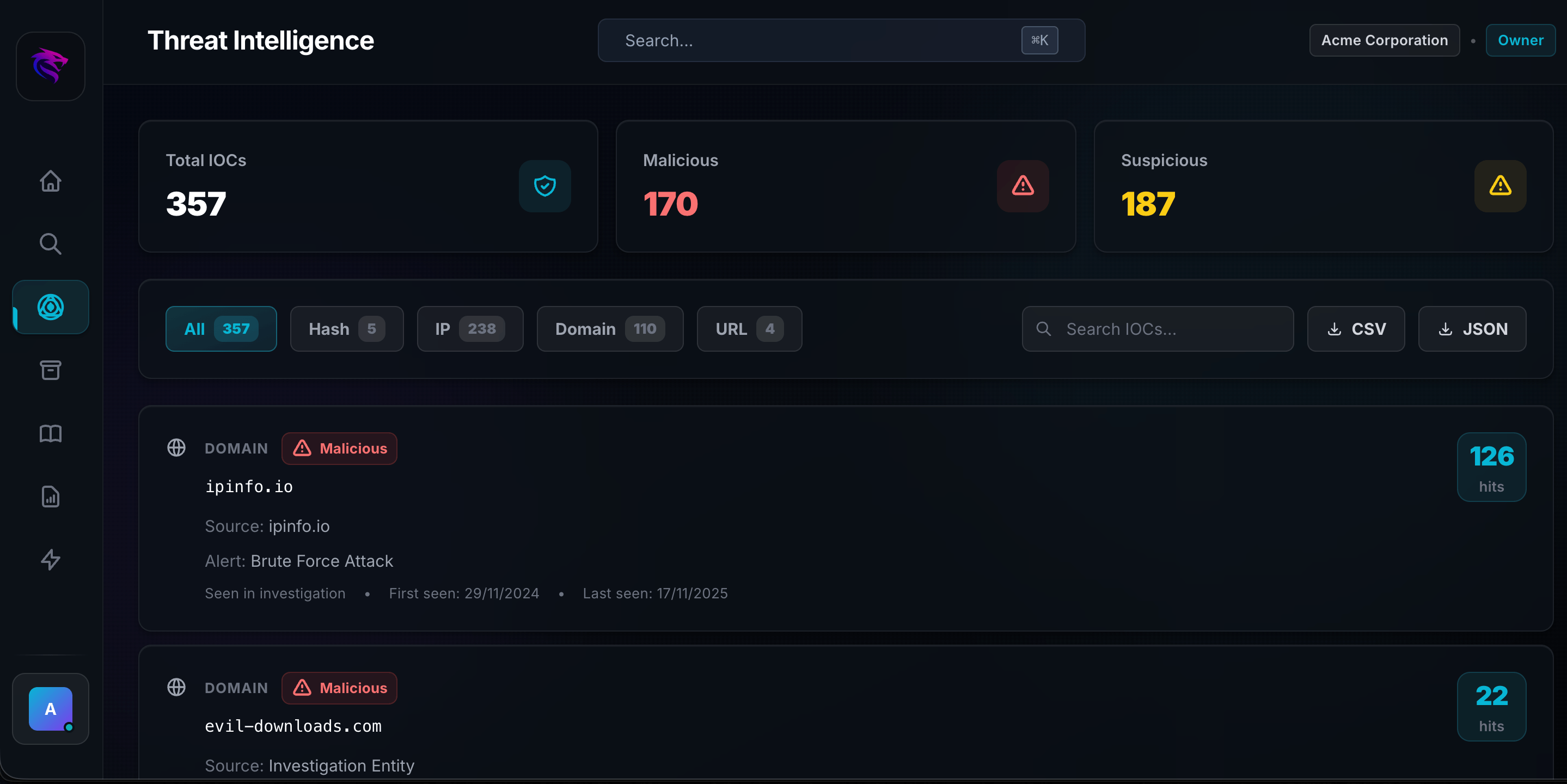 VIPER Threat Intelligence Integration and IOC Enrichment